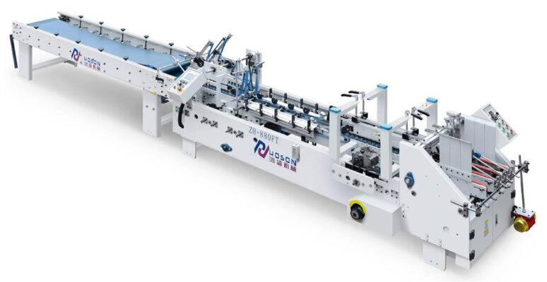 خط تولید اتوماتیک با دستگاه جعبه چسبانی لاکباتم